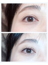 サロンドシャルム(Salon de charme)/軽くて柔らかいフラットラッシュ