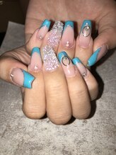 エスフィーネイルサロン ブリーユ(Esfy nailsalon Brille)/ピクシーネイルとフレンチネイル