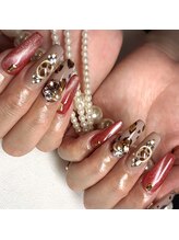 ミュウミュウ(MYUMYU)/レオパードネイル