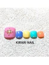 キラリ ネイル(KIRARI NAIL)/フット定額コース★￥9900