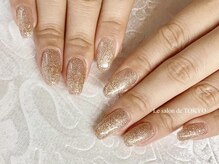 サロンド トウキョウ(Le salon de TOKYO)/キラキラ☆ラメワンカラーネイル