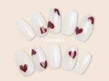 ファストネイル キラリナ京王吉祥寺店(FAST NAIL)/ハート/バレンタイン【12395】