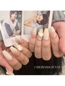 チェリッシュ アンド ジェニ(CHERISH&JENNI)/レースネイル☆