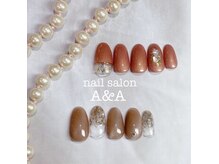 アイラッシュサロン エーアンドエー(eyelash salon A&A)の雰囲気（人気の定額コース！毎月デザイン変わります☆カラー変更無料♪）