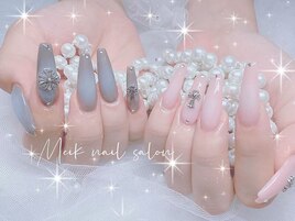 マグネット秋ネイル