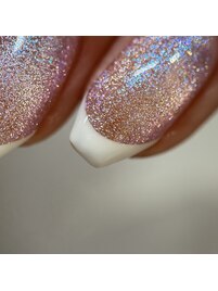 フラッシュジェル×フレンチ