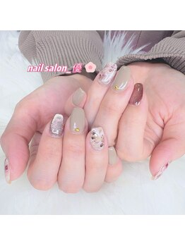 ネイルサロン 優/【ハンド定額】ニュアンスネイル