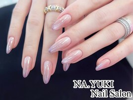 ワンホンネイル初夏マーメイド