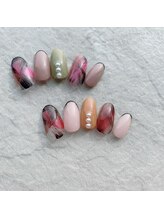 ネイルサロン ブリオン(Nail Salon Bullion)/シャギーニュアンスネイル