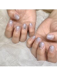 #71 ブルー×ラメ￥6050