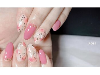 ピンクタイダイ