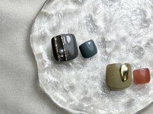 スパイス ネイルズ アンド スパ 玉川高島屋SC店(SPICE NAILS&SPA)/【フット】親指アート　¥9900