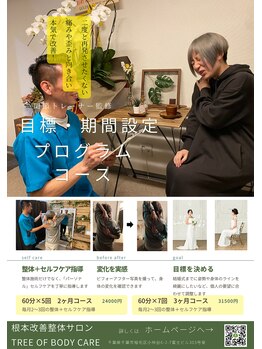 ツリーオブボディケア(TREE OF BODY CARE)/プラグラムコース