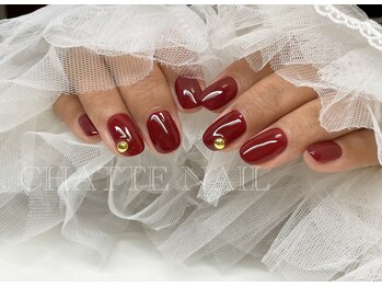 シャットネイル(CHATTE NAIL)/爪育デザインネイルAコース