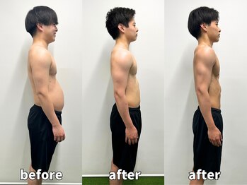 モア 札幌澄川店(MORE)/パーソナルジムMORE BeforeAfter