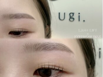 ウギ 北浜店(Ugi.)/眉WAX×まつげパーマで目元美人