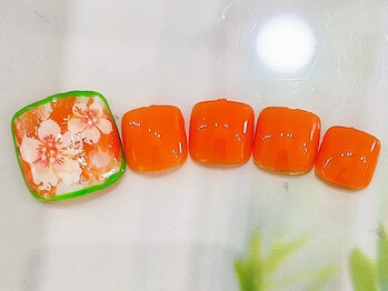 ティーエヌ 大船店/フット定額ネイル☆6600円