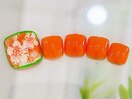 フット定額ネイル☆6600円