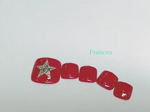 フランセス(Frances)/フット　星ネイル