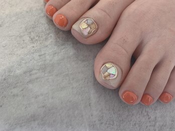 トランク ネイル(trunc nail)/親指アート☆シェルストーン