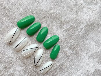 スリー(THREE)/Aug.2021/nail design