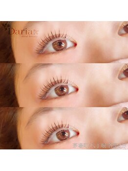 ダリア トータルビューティー(Daria. total beauty)/ケラチンラッシュリフト パーマ