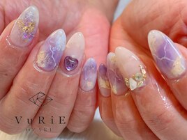大理石ネイル