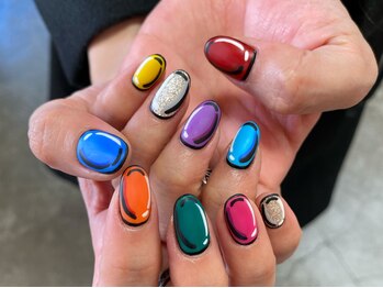 カーティシーネイルズ(curtisii NAILS)/コミックネイル
