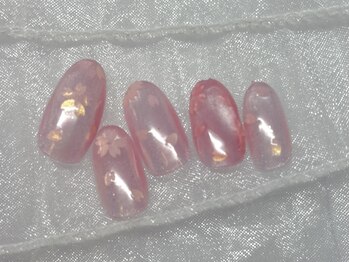 プアモ(Puamo)/4月定額アートネイル☆ 8800円