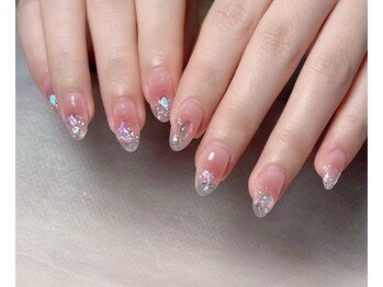 ピュアアンドリッチネイルサロン(Pure&Rich Nail Salon)/チークネイル