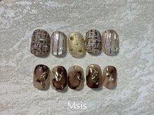 エムシス 夙川店(Msis)の雰囲気（豊富な定額デザイン（¥7,150）ニュアンス（¥7,700））