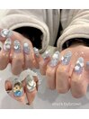推し活★キラキラアートネイル