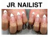 1,000円引き★JR.ネイリスト★ ハンド フレンチ &nbsp;※新規様は付替オフ500円
