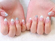 ★french nail ¥8500