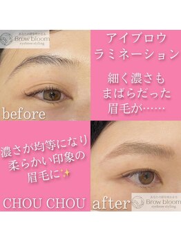 アイラッシュサロンシュシュ 綱島店(chou chou)/アイブロウラミネーション!!