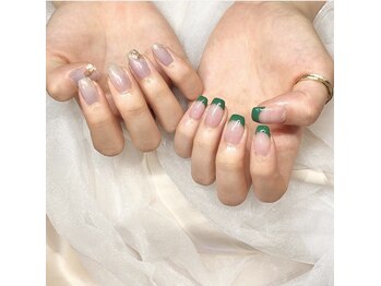 #72 グリーン×フレンチ￥7150