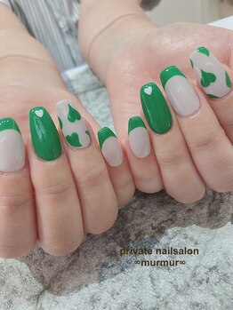 プライベート ネイルサロン マーマ(murmur)/ハートネイル