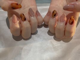 べっ甲nail♪