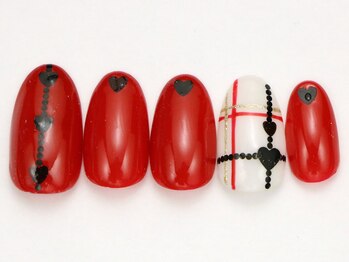 ハーティーネイル hearty nail 溝の口店/定額デザイン￥10000