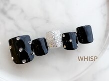 ウィスプ(WHISP)/ワンホンブラックネイル/フット