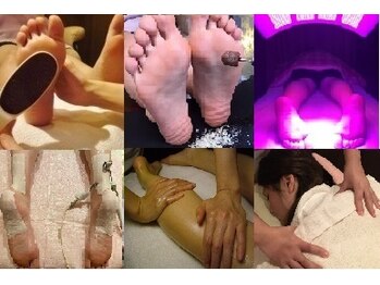 角質ケア&角質育成光&FootM&整体
