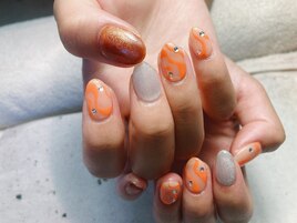 個性派うねうねネイル