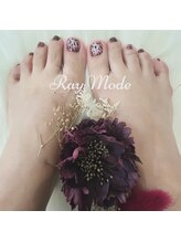 レイモード(Ray mode)/フットネイル♪新作デザイン
