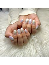 ダリア(Daria)/新作♪涼しげオーロラネイル