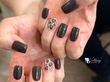 ネイルコテージ(Nail cottage)/レオパードネイル
