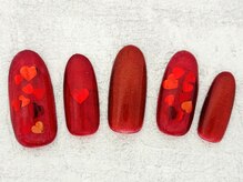 ネイルエイム(Nail eim)/ハートホロ★シースルー★マグ