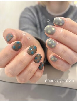 レトロポップ★ちぐはぐドット柄