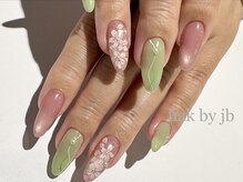 ハク ネイル バイジェービー 稲毛(hak nail byjb)/フラワーデザイン