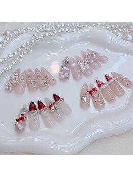 ニュアネイル(nyua nail)の写真/豊富なデザインや提案力で理想の指先へ！トレンド定額デザインで可愛く仕上げ♪
