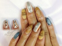 ネイルサロン ビューティーマジック 川口店/ ウッドネイル